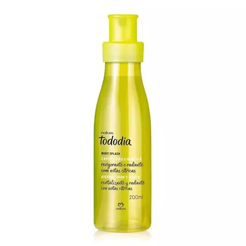 Tododia Capim Limão e Hortelã Body Splash Colônia Feminino - 200Ml
