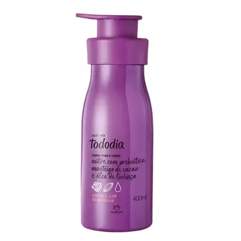 Creme Hidratante Natura Tododia Ameixa e Flor de Baunilha 400ml