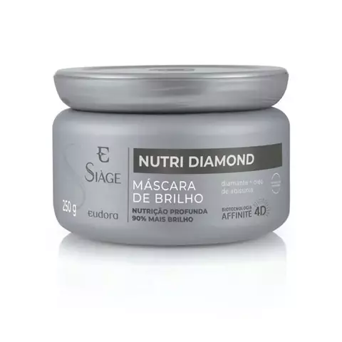 EUDORA Máscara Capilar De Brilho Siàge Nutri Diamond 250g