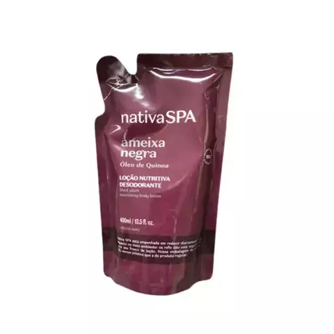 Refil Nativa Spa Loção Nutritiva Ameixa Negra 400 Ml - O Boticario