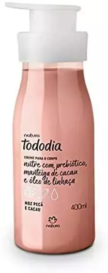 Tododia Natura Hidratante Nutritivo para o Corpo Noz Pecã e Cacau 400Ml