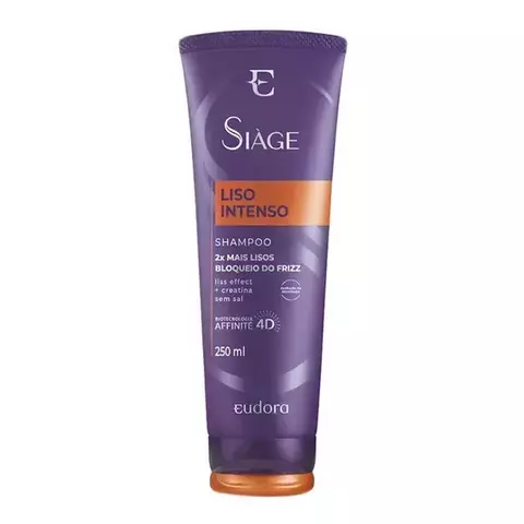 Shampoo Siàge Liso Intenso 250ml - Eudora