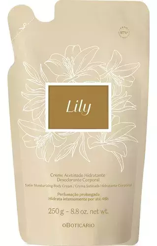 Refil Hidratante Corporal Lily 250g - O Boticário