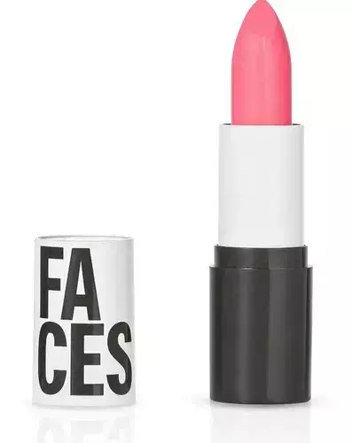 Batom Natura Labial Mate Faces cor rosa candy fosco