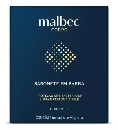 O Boticário Malbec Sabonetes Em Barra 4x80g