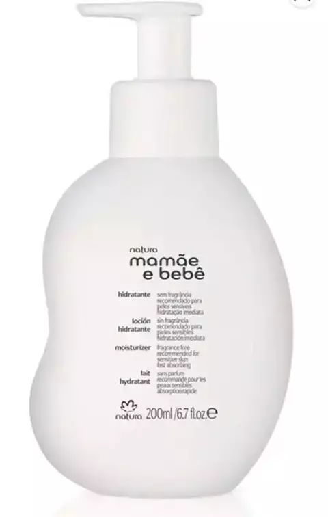 Natura Hidratante Sem Fragrância Mamãe E Bebê- 200Ml