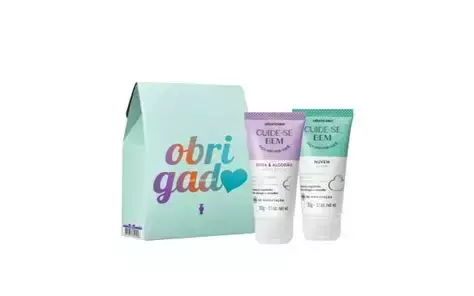 O Kit Presente Cuide-se Bem Obrigado