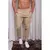 Calça Jogger Com Punho Elástico Branca Bege - Produto De Ótima Qualidade, Direto Da Fábrica!!