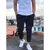 Calça Jogger Com Punho Elástico Branca Bege - Produto De Ótima Qualidade, Direto Da Fábrica!! - comprar online