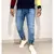 Calça Jogger Com Punho Elástico Branca Bege - Produto De Ótima Qualidade, Direto Da Fábrica!! - loja online