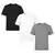Kit 3 Camisetas Masculina Lisas Algodão 100% Confortável Academia Confortável Cores Sortidas 30.1 - comprar online