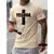 Camiseta Masculina Algodão Yeshua Cruz Jesus Cristo Street Camisa