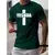 Imagem do Camiseta Masculina Algodão Yeshua Cruz Jesus Cristo Street Camisa