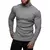 Blusa cacharréu Masculina Canelada Gola Alta malha canelada na internet