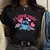 2024 90s ponto disney engraçado dos desenhos animados t camisa feminina lilo po na internet