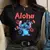 Imagem do 2024 90s ponto disney engraçado dos desenhos animados t camisa feminina lilo po