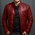 Primavera verão roupas masculinas motocicleta jaqueta de couro adolescentes gol - loja online