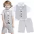 Roupa de bebê para menino Conjunto de fato de casamento para criança Conjunto - loja online