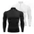 Homens correndo camisetas de fitness manga longa esportes polo camisas trainning - Da3 styles