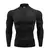 Homens correndo camisetas de fitness manga longa esportes polo camisas trainning