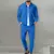 Outono inverno masculino casual blazer conjunto nova moda waffle terno de basebo na internet
