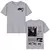 Rapper Milo J 166 Álbum Merch Camiseta Homens Mulheres Moda Hip Hop Camiseta de