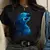2024 90s ponto disney engraçado dos desenhos animados t camisa feminina lilo po na internet