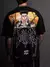 DARC SPORT &amp; DEMON Anime Camisetas de algodão estampadas para mulheres/home