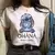 2024 90s ponto disney engraçado dos desenhos animados t camisa feminina lilo po - Da3 styles