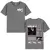 Rapper Milo J 166 Álbum Merch Camiseta Homens Mulheres Moda Hip Hop Camiseta de