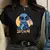 2024 90s ponto disney engraçado dos desenhos animados t camisa feminina lilo po