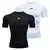 Camisa de seção t dos homens verão roupas esportivas corrida camiseta metaloc