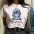 2024 90s ponto disney engraçado dos desenhos animados t camisa feminina lilo po