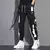 Camiseta Manga Curta Gola Redonda Roupas Masculinas Conjunto De Estampa Tamanho + Hip-Hop Calças De Carga Masculina Joggers Pretas De Melhor Qualidade - comprar online