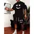 Conjunto Camiseta Gym Oversized + Bermuda Tactel Estampado Masculino - Da3 styles