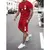 Conjunto Masculino Camisa e Short Moletom 7 Ouro