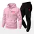 Conjunto Moletom Unissex Estampado Paris Calça e Blusa Com Capuz Bolso Canguru - Da3 styles