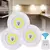 Kit 3 Luminárias de LED com Controle Remoto SpotLight