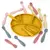 Kit de Talheres de Aprendizagem para Bebê – 3 Colheres para Desmame e Alimentação Infantil - loja online