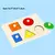 Classificador de Formas Montessori – Brinquedo Educativo com Formas Geométricas para Crianças na internet