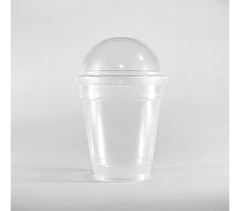 Vaso Frappe Descartable 360cc C/tapa Domo Cristal X 300 Un en internet