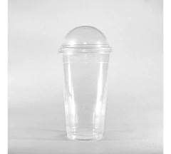Vaso Frappe Descartable 600cc C/tapa Domo Cristal X 50 Un - tienda online