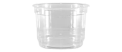 Pote Plastico Descartable Transparente 250cc + Tapa X900 Un en internet
