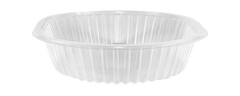 Bandeja Descartable Plastica 105 Oval Transparente Packx100u en internet