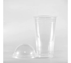 Vaso Frappe Descartable 600cc C/tapa Domo Cristal X 50 Un - comprar online