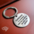 "Llavero del Día del Padre" 100% personalizable en acero inoxidable circular - tienda en línea