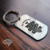 "Llavero del Día del Padre" 100% personalizable en acero inoxidable placa de lujo