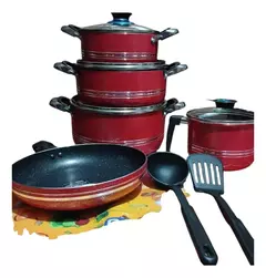 SET DE OLLAS ROSMANIA POR 9 PIEZAS - tienda online