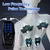 Estimulador muscular elétrico de terapia digital, 9 modos, fisioterapia, microc