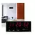 Relógio Parede Digital LED Grande Cozinha Termômetro Calendário Data Dia Alar - TECH STORE